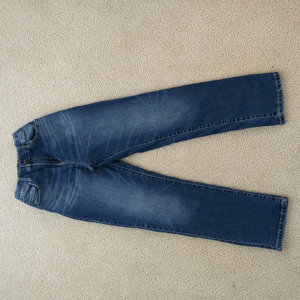 Big Boys Children's Place Relaxed Fit Blue Jeans (Size 14)